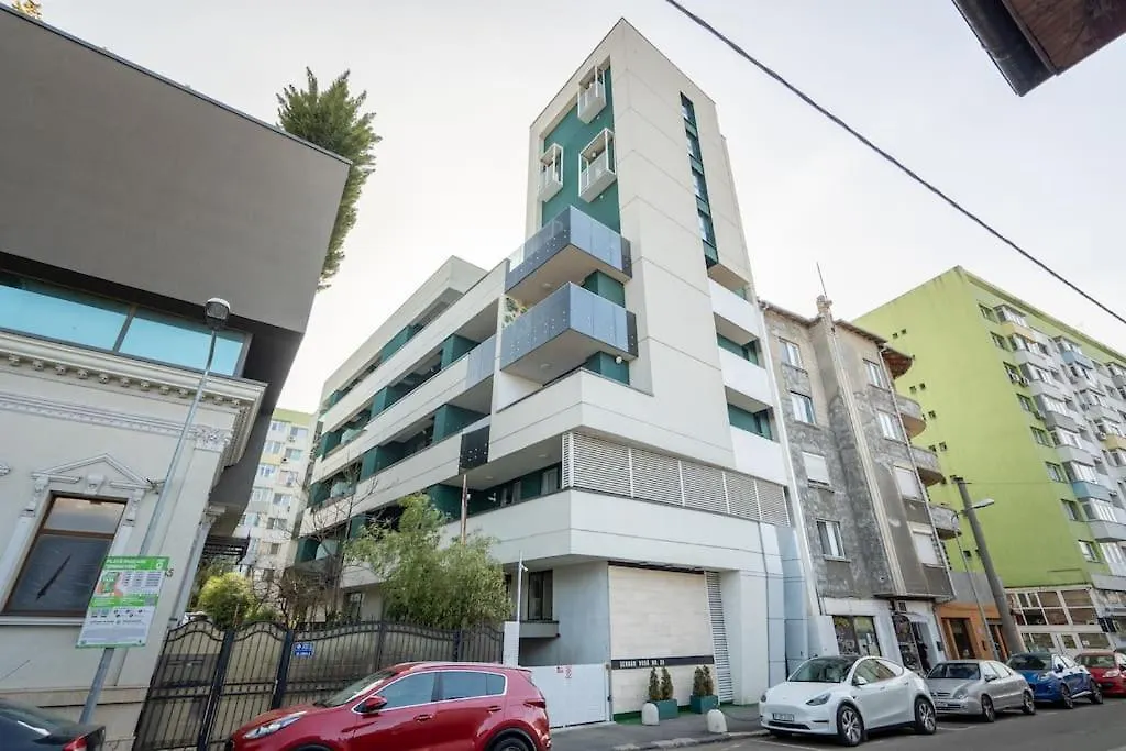 Central 17 Apartment - New Building & Parking 부쿠레슈티 루마니아